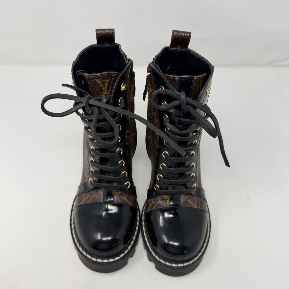 Louis Vuitton Star Trail Leather Ankle Boots Womens Size IT 36.5 / US 6.5 - Picture 3 of 15